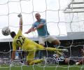 EPL PIX: Newcastle hold Man City; Leeds stun Chelsea