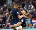 WC PIX: Giroud, Mbappe send France into quarters with Poland win