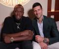 Bolt, Djokovic, Figo, Pogba Party At Final