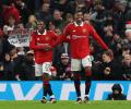 League Cup: Eriksen, Rashford help United see off Burnley