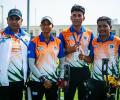 Shyam-Jyoti win historic silver in Archery Para C'ship