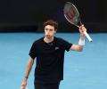 Frenchman Humbert stuns Medvedev at ATP Cup