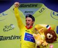 Tour de France: Lampaert takes shock win in first stage