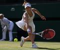 Wimbledon PIX: World No 1 STUNNED, Halep cruises