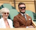 Beckham Magic At Nadal Match