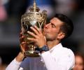 PIX: Djokovic tames Kyrgios to win seventh Wimbledon title