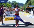 Peru's Garcia Leon wins first gold of World Athletics