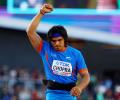 PIX: Chopra 'happy to win World javelin silver; will take it'