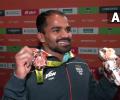 'I dedicate this medal to my wife'