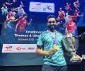 No regrets if I don't win another title: Prannoy