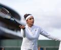 Sania crashes out of women's doubles in Wimbledon swansong