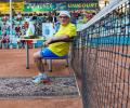 World's oldest tennis player stays put in Ukraine war zone