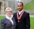 Lewis Hamilton plans to add his mother's surname