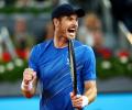 Murray sends Thiem packing; Halep in Madrid quarters