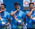 Archery World Cup: India men edge France to win gold