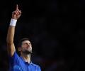 Djokovic battles past Tsitsipas, meets Rune in Paris Masters final