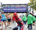 Even Spiderman Ran New York Marathon