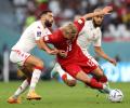 FIFA WC PIX: Denmark held by plucky Tunisia