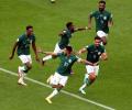 FIFA World Cup PIX: Messi scores but Argentina upset by Saudi