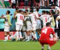 Last-gasp double keeps Iran in World Cup after Wales thriller