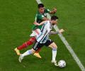 FIFA WC PIX: Argentina trump Mexico in must-win game