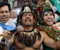 PIX: Argentina and Mexico fans' rivalry rocks Qatar