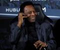 Pele hospitalised but daughter says no worry