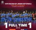 India break 5-year jinx to win Johor Cup hockey