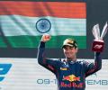 F2 sprint race: Jehan Daruvala on the podium in Monza