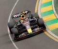 Australian GP: Verstappen takes pole; Perez skids out