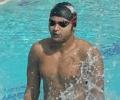 Indian swimmer conquers Sea of Galilee with World mark