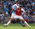 Arsenal down Man City in shootout to win Community Shield