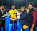 Landmark 300th India Game For Sreejesh