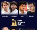 Anand applauds: 4 Indian chess players reach quarters