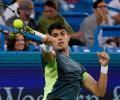 Off colour Alcaraz survives scare, Rublev stunned in Cincinnati