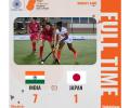 Another big win for India women's hockey team