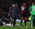 Luton's Lockyer collapses on pitch, match abandoned