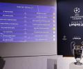 Champions League draw: Barca, City's last 16 opponents revealed