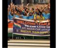 Fans storm Doha airport as Indian players touch down for Asian Cup