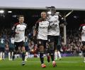 Soccer PIX: Fulham fight back to beat Arsenal; Spurs stop Bournemouth