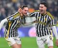 Soccer PHOTOS: Rabiot scores winner as Juve close on Inter