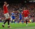 EPL: United outclass Leicester; Spurs move up to 4th