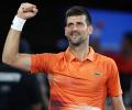 Djokovic shakes off hamstring issue to down Medvedev