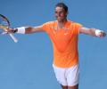 Aus Open PIX: Nadal battles into 2nd round; Azarenka through