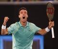 Aus Open PIX: Agut ends Murray's run; Djokovic cruises