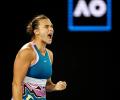 Aus Open PIX: Sabalenka beats Linette to set up final with Rybakina