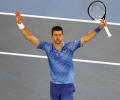 Aus Open PIX: Djokovic pounds Paul to set up Tsitsipas final