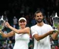 Wimbledon: Kichenok and Pavic lift mixed doubles trophy