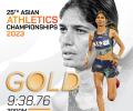 Asian Athletics: India's gold tally reaches five!