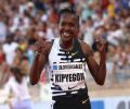 Kipyegon smashes World mile record; Warholm sparkles